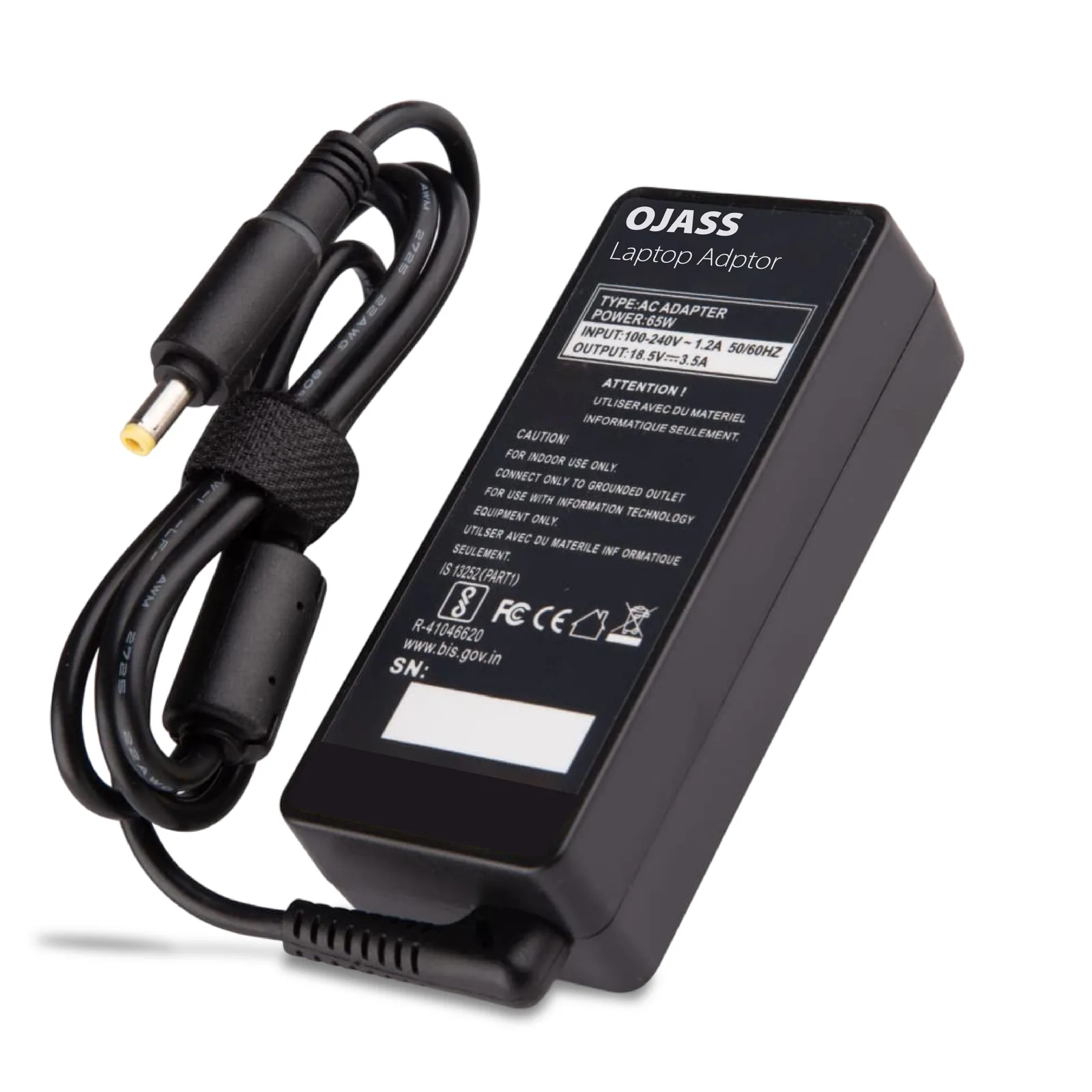 HP Compatible Laptop Adapter 18.5V 3.5A view 3